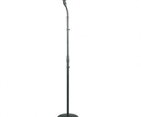 Pyle Universal Microphone Stand – M-6 Mic Holder USA Standard Adapter and Height Adjustable from 31.5” to 60” Inch High w/Pivotable Gooseneck Mount – Heavy Duty Clutch Tension Knob PMKS32 Review