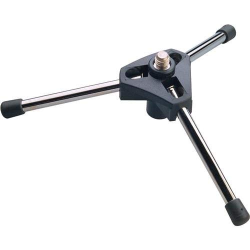 K & M 23110.500.01 Tabletop Tripod Microphone Stand, 2.36
