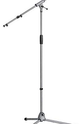 K&M 21091 Soft Touch Microphone Stand with Extendable Boom Arm – Gray Review