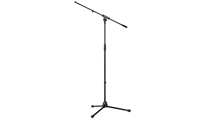 K & M Microphone Stand w/fixed length boom arm