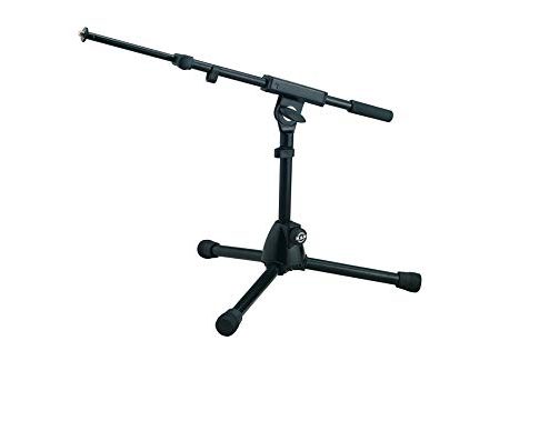 K & M Microphone Stand – very low level w/2 piece boom arm Review