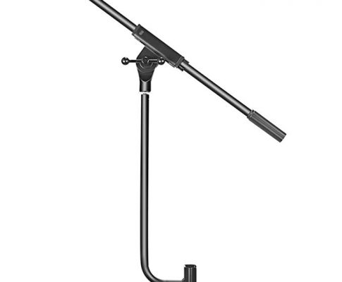Neewer NW-018B Professional Clamp-on Microphone Boom Arm with 19 inches/48 centimeters Top-mount Boom for Studio Broadcasting Recording, Durable Metal Construction Review