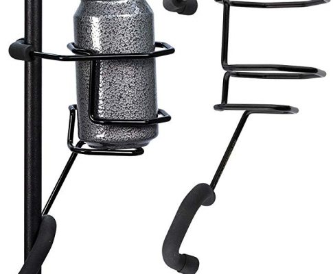 Mic Stand Drink Holder – Microphone & Cymbal Pole Stagehand Music Mount for Soft Beverages Soda Can Coffee or Tea Cup and Water Bottle – Black Heavy Duty Studio Quality Made in USA – String Swing SH01 Review